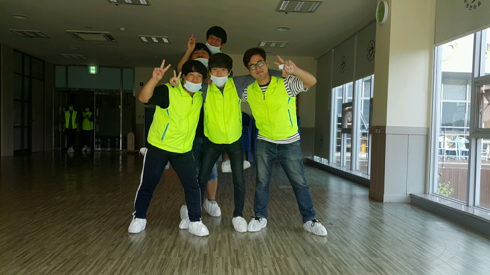 창평한마음 요양병원에서 봉사활동을 하였습니다!!